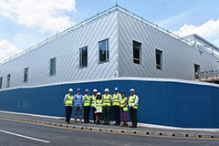 Topping out of state-of-the-art cancer centre in Guildford
